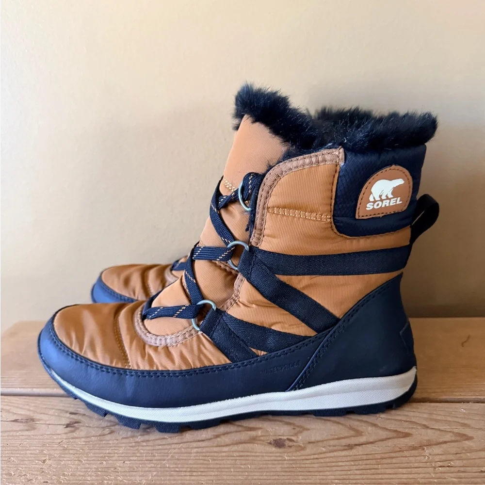 Sorel Elk Whitney II Short Lace Winter Boots size 7 - Picture 3 of 7